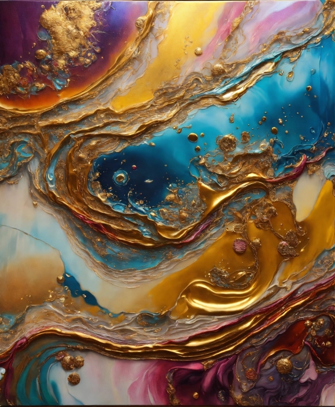 Liquid, Fluid, Organism, Art, Geological Phenomenon, Pattern