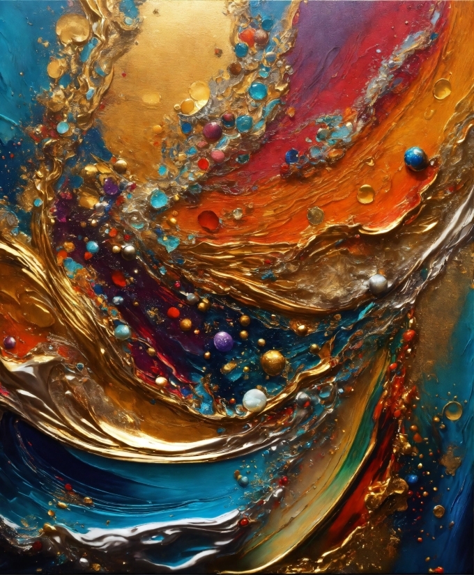 Liquid, Fluid, Paint, Water, Art, Painting