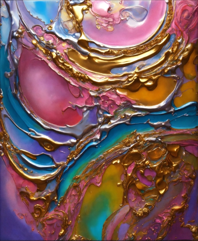 Liquid, Light, Purple, Fluid, Organism, Art