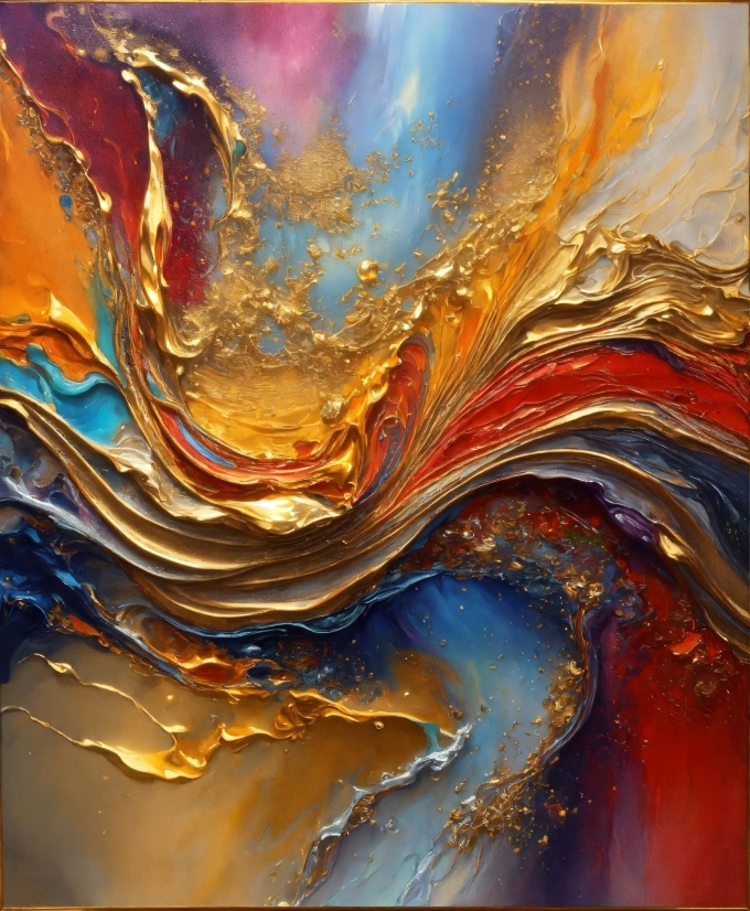 Liquid, Water, Fluid, Orange, Art, Sky