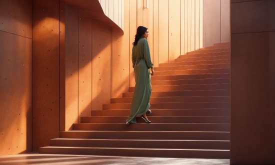 Most Popular Stock Footage, Stairs, Wood, Lighting, Orange, Flooring