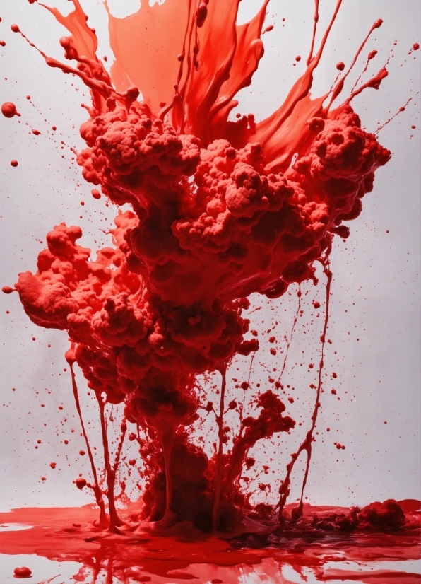 Movie Maker App Download, Liquid, Paint, Petal, Red, Art