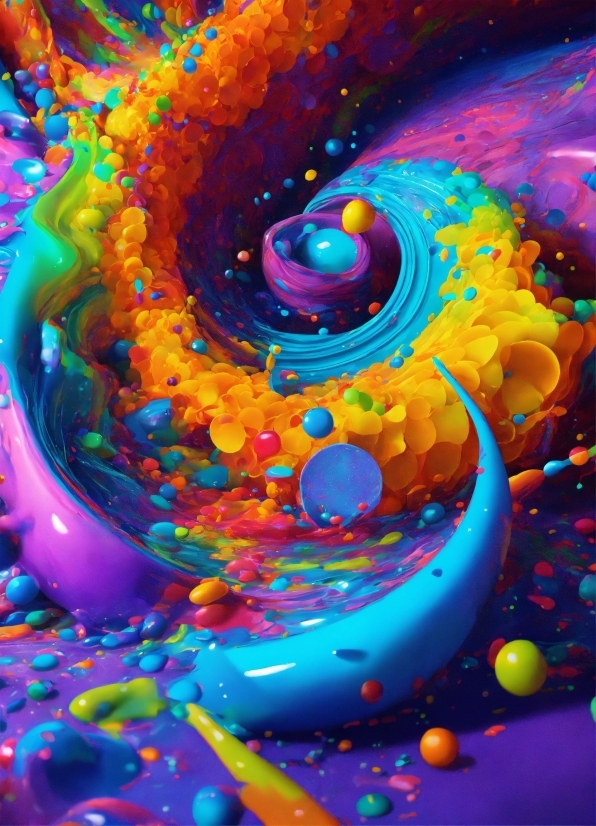 Non Copyrighted Videos Free Download For Youtube, Colorfulness, Liquid, Circle, Art, Pattern