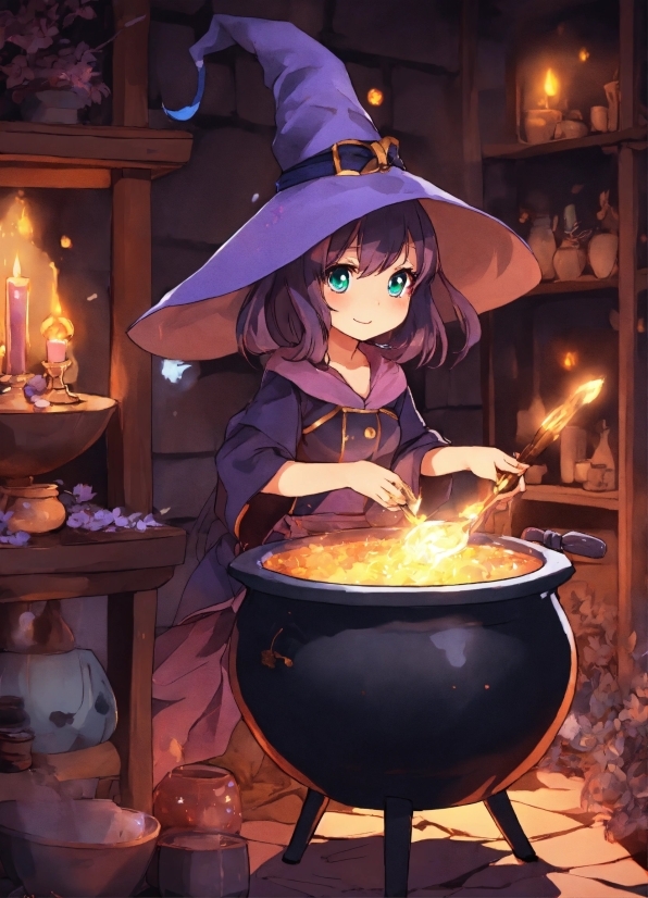 Pd Images, Lighting, Purple, Witch Hat, Gas, Cookware And Bakeware