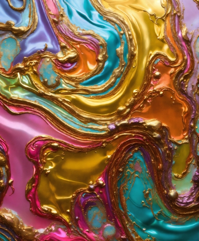 Royalty Free Stock Video Clips, Liquid, Fluid, Art, Pattern, Paint