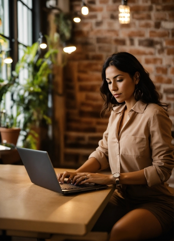 Stock Footage Clips, Computer, Plant, Personal Computer, Laptop, Table