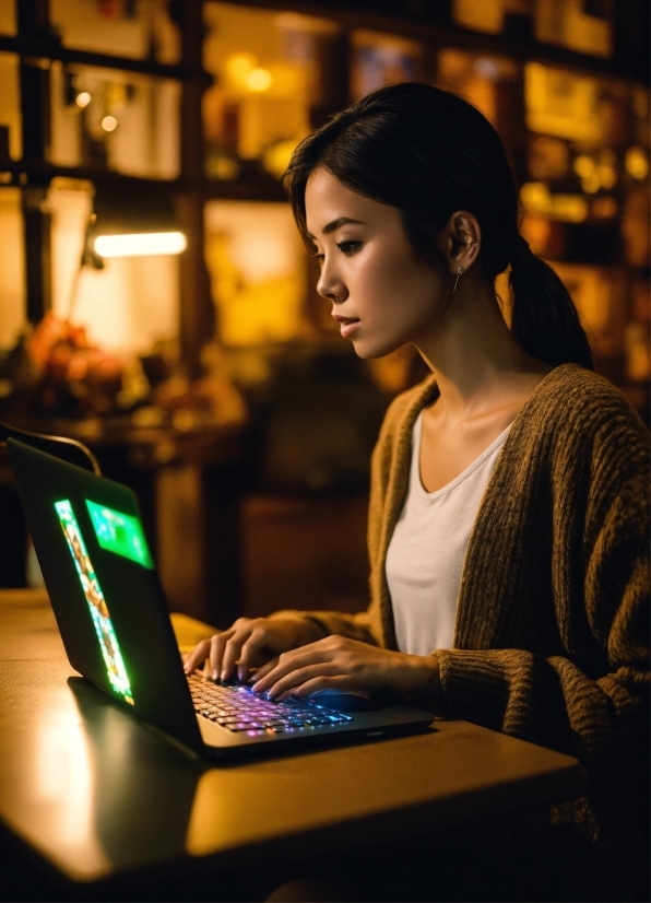 Stock Footage With Audio, Computer, Personal Computer, Laptop, Netbook, Flash Photography