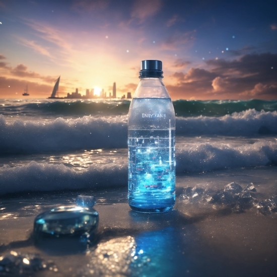 Veed Video Editor, Cloud, Water, Sky, Liquid, Bottle