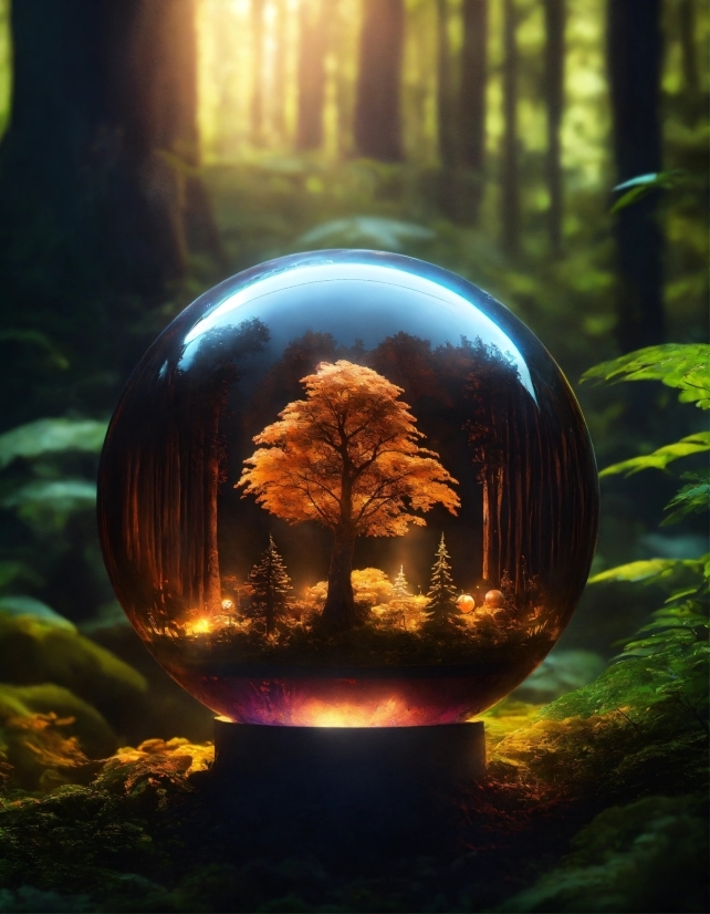 Affinity Photo Crop, Plant, World, Branch, Natural Landscape, Yard Globe