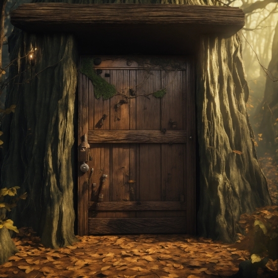 App That Turns Pictures Into Drawings, Nature, Wood, Door, Sunlight, Fixture