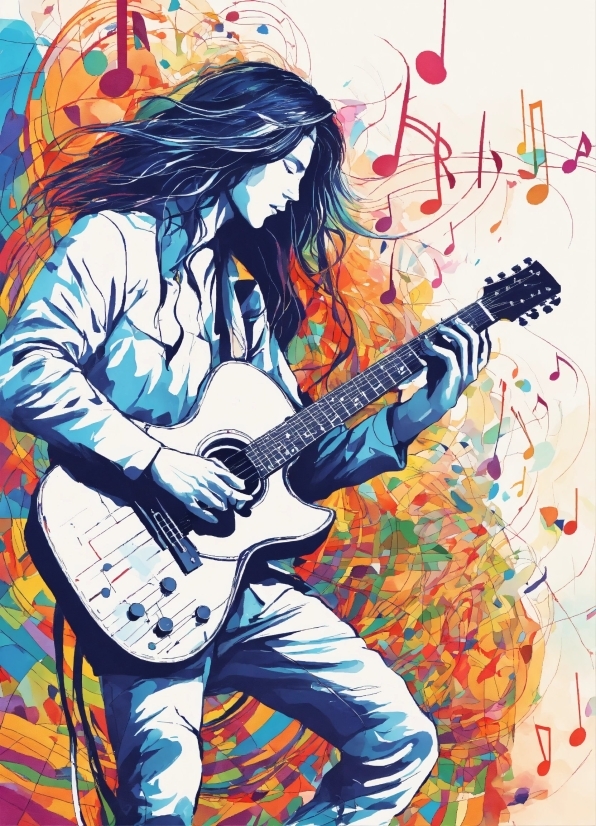 App Use For Graphic Design, Musical Instrument, Guitar, Musician, String Instrument, Guitarist