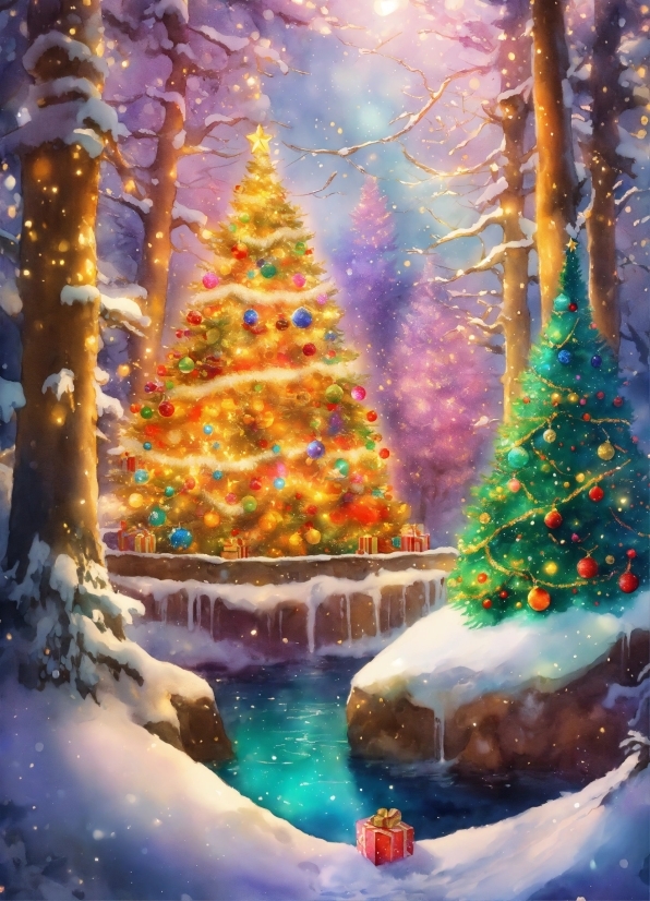 Best Free Animation Maker, Christmas Tree, Plant, Christmas Ornament, Light, World