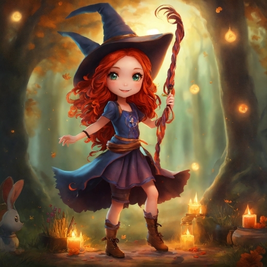 Best Vector Drawing App, Cartoon, Plant, Orange, Witch Hat, Cg Artwork