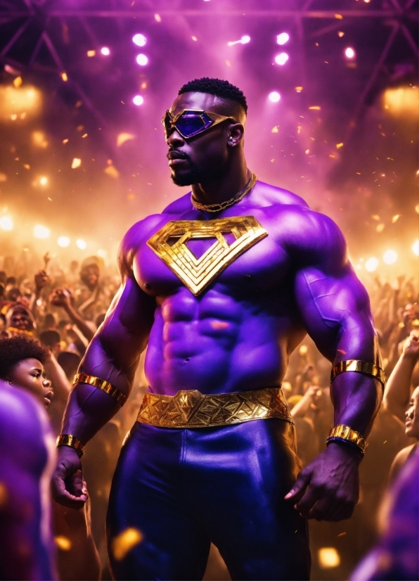 Black Photo Editing, Purple, Entertainment, Electric Blue, Fictional Character, Event