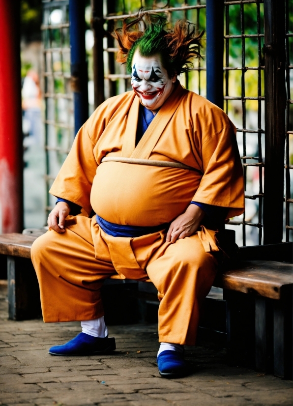 Clinique Cheron, Photograph, Temple, Orange, Hat, Sneakers