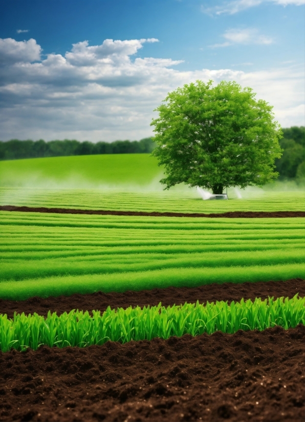 Cloud, Sky, Plant, Ecoregion, Green, Natural Landscape