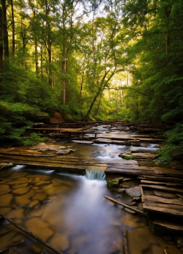 Cut Out Image Background, Water, Plant, Ecoregion, Wood, Fluvial Landforms Of Streams