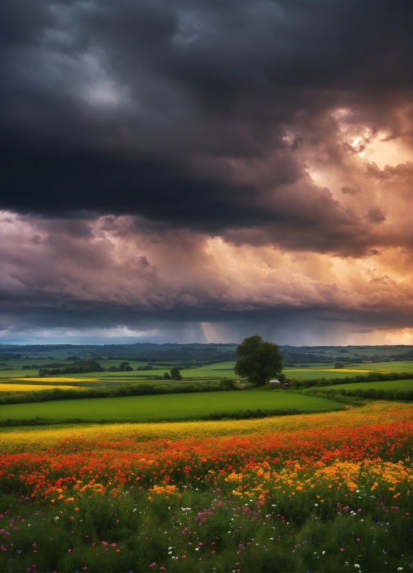 Desenio Prints, Cloud, Flower, Sky, Plant, Atmosphere