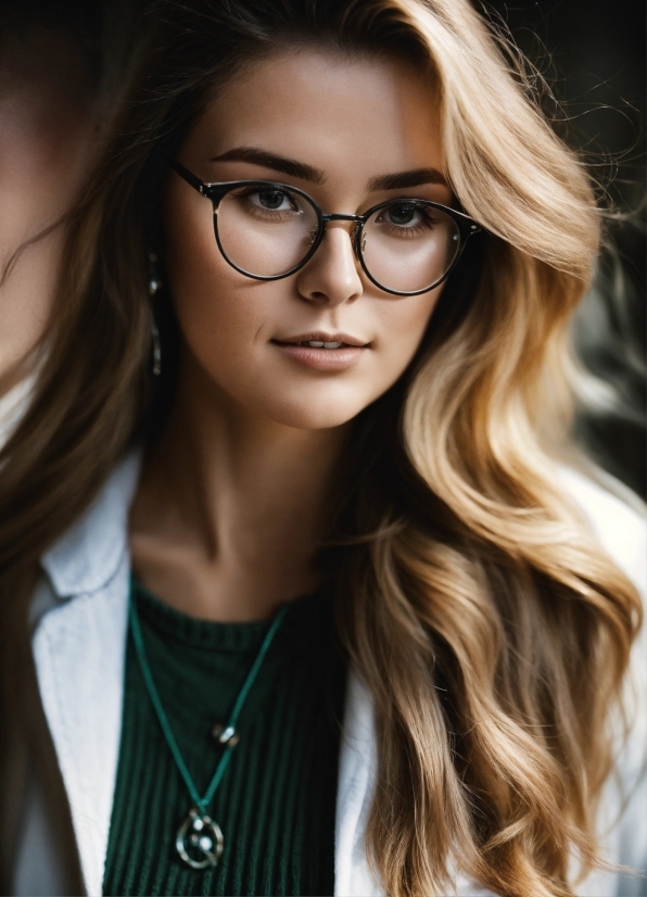 Face, Lip, Glasses, Chin, Hairstyle, Eyebrow