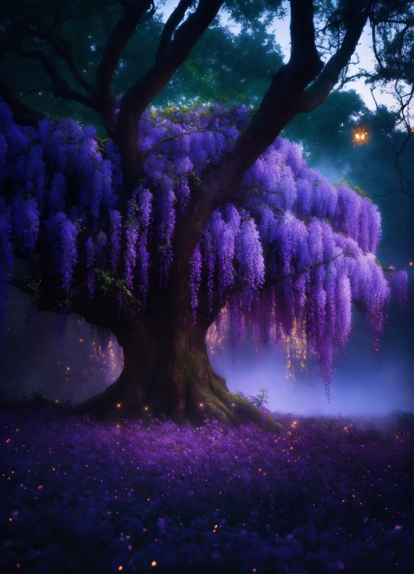 Fb Creator Video, Plant, Purple, Tree, Flower, Natural Landscape