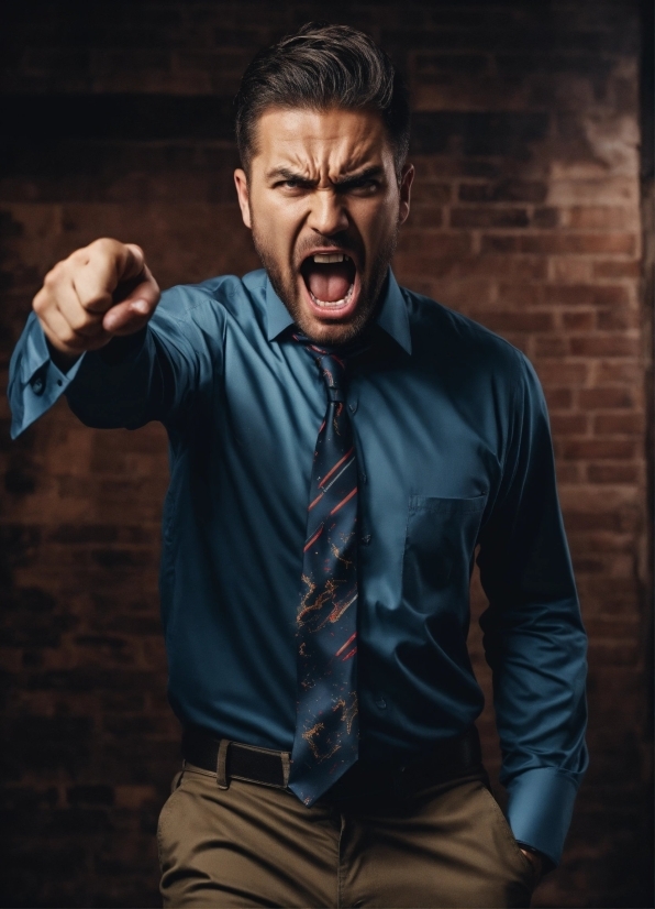 Forehead, Dress Shirt, Flash Photography, Jaw, Sleeve, Gesture