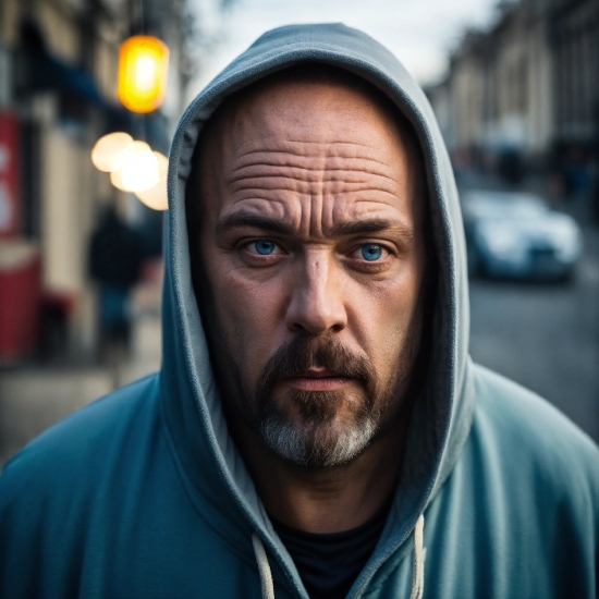 Forehead, Outerwear, Eyebrow, Eye, Mouth, Beard