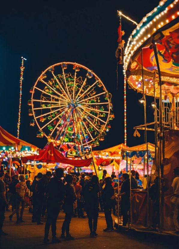 Graphic App Android, Wheel, Sky, Ferris Wheel, Electricity, Leisure