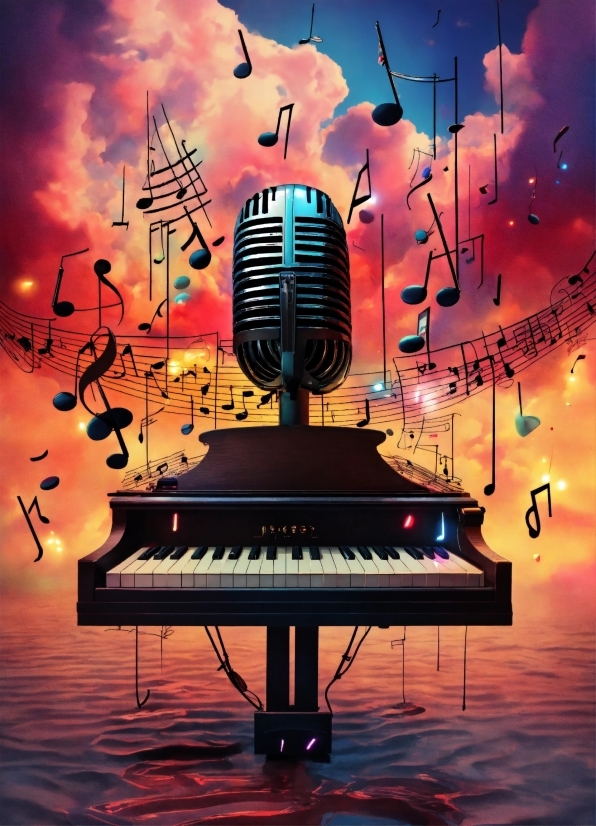 Graphic Design Tools 2020, Musical Instrument, Piano, Light, Musical Keyboard, Keyboard