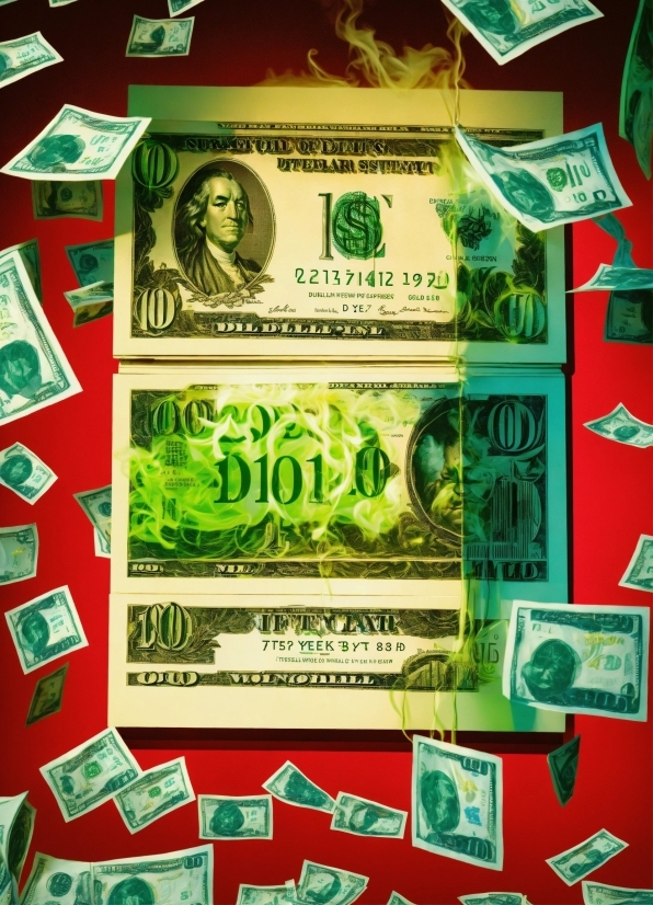 Graphic Google, Green, Banknote, Currency, Money, Cash