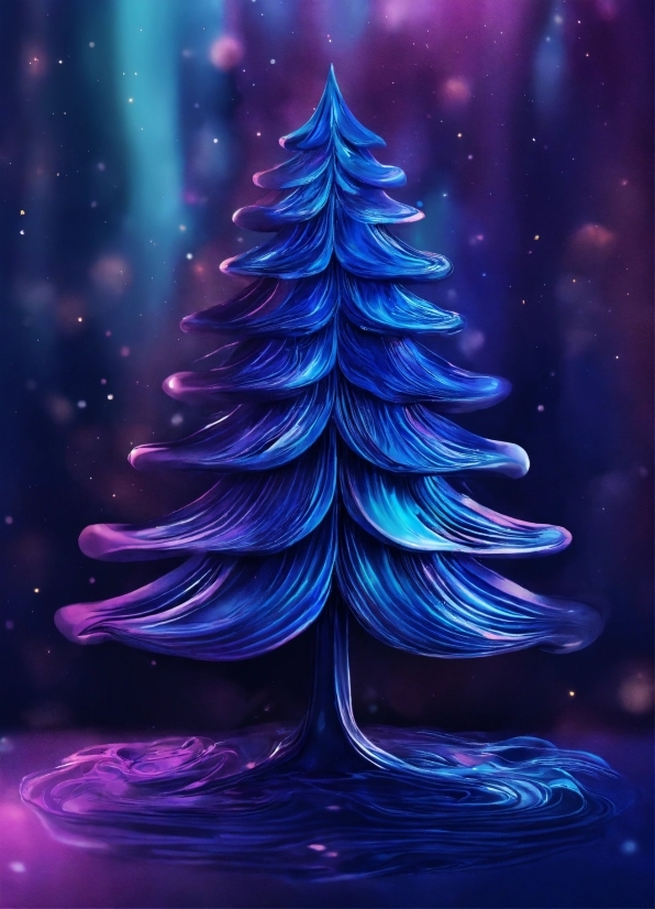 Id Picture White Background Editor Online Free, Christmas Tree, Purple, Plant, Organism, Art