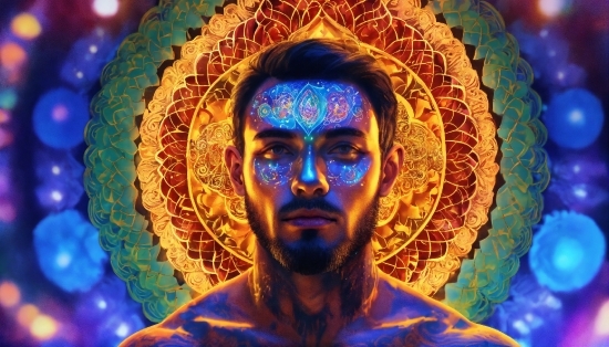 Illustrator Download Free Full Version, Blue, Light, Temple, Lighting, Beard