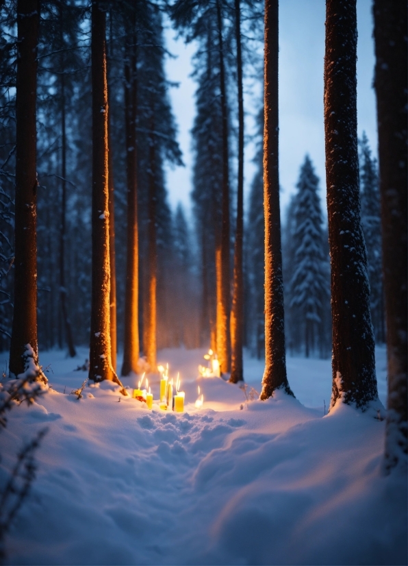 Image Correction Online Free, Plant, Atmosphere, Sky, Snow, Natural Landscape