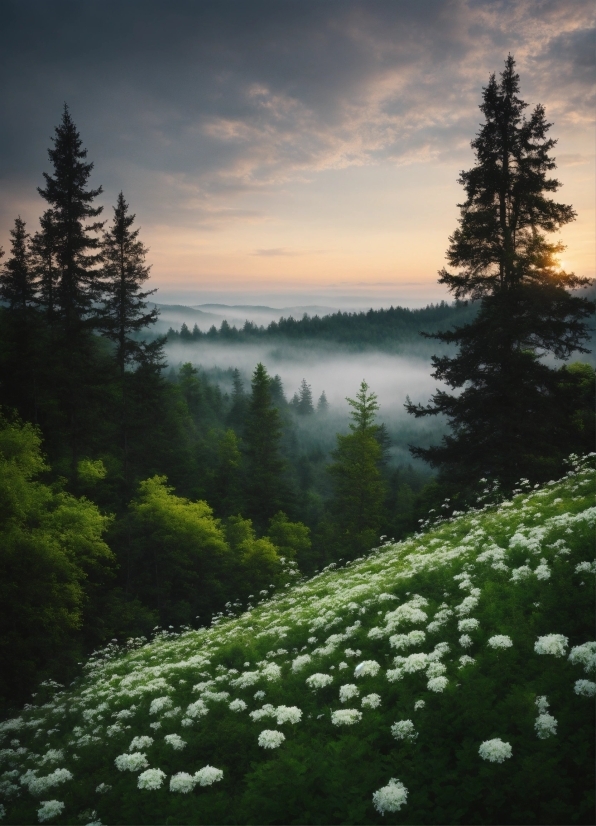 Large Canvas Prints, Cloud, Sky, Plant, Flower, Water