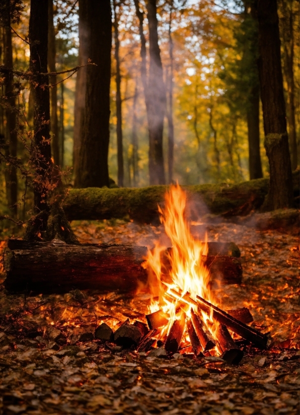 Lightroom Cloud Storage, Plant, Tree, Natural Landscape, Wood, Bonfire