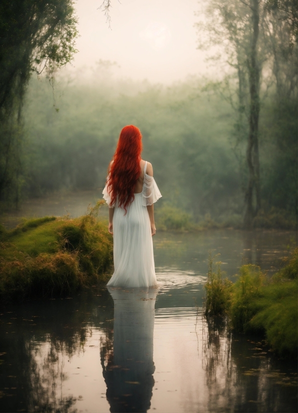 Maa Durga Image, Hair, Water, Plant, Hairstyle, People In Nature