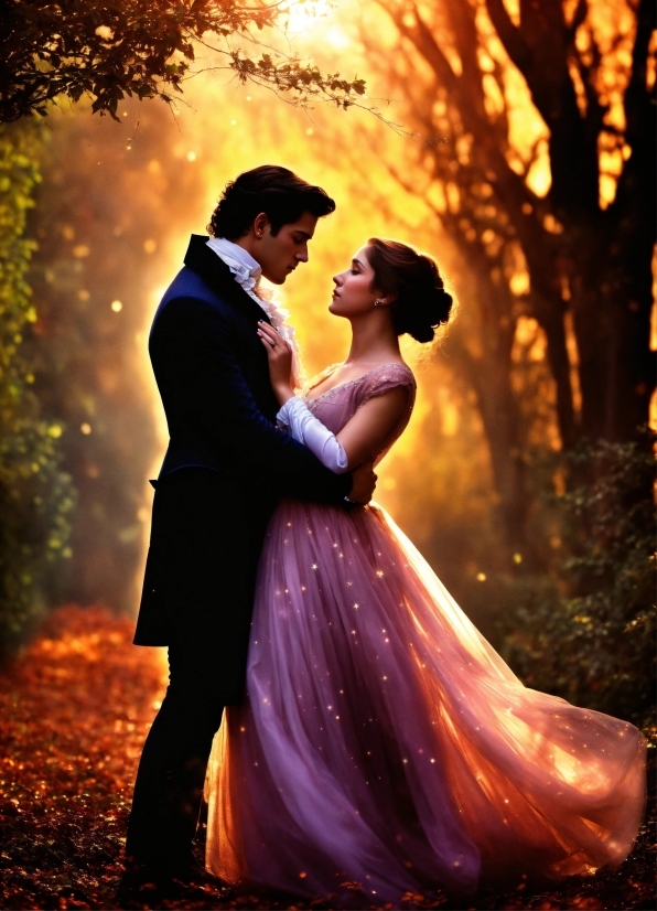 Montage Video Maker Free Download, Wedding Dress, Bride, People In Nature, Tree, Flash Photography