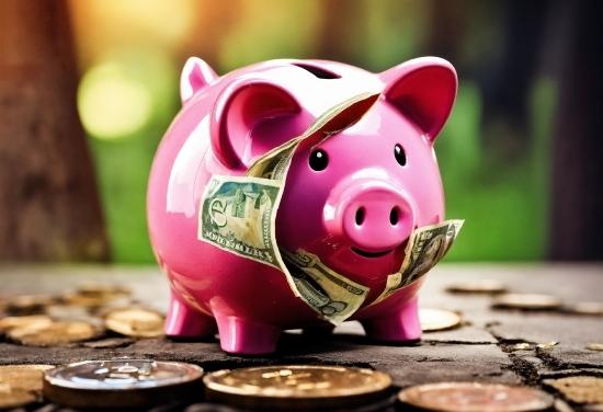 Most Beautiful Wallpaper Hd, Piggy Bank, Saving, Toy, Pink, Domestic Pig