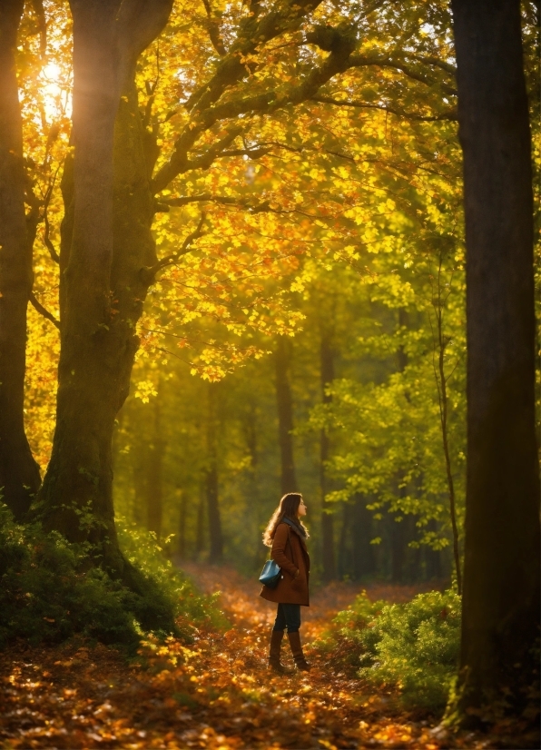 One Graphics Software, Plant, People In Nature, Light, Leaf, Wood