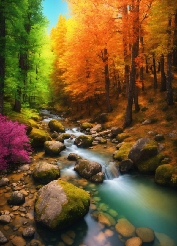 Photo Editing Website, Water, Plant, Ecoregion, Light, Fluvial Landforms Of Streams