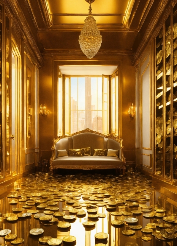 Picasa For Windows, Building, Light, Gold, Couch, Lighting