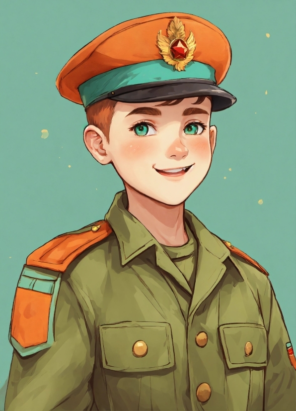 Picture Editor Free Download, Smile, Military Uniform, Military Person, Peaked Cap, Sleeve