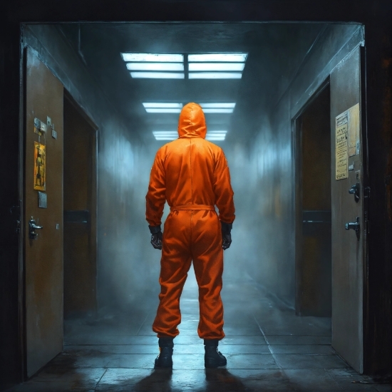 Picwish Online Photo Retouch, Hazmat Suit, Workwear, High-visibility Clothing, Sleeve, Door