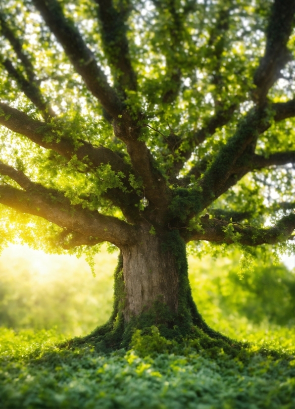 Plant, Green, People In Nature, Natural Landscape, Branch, Trunk