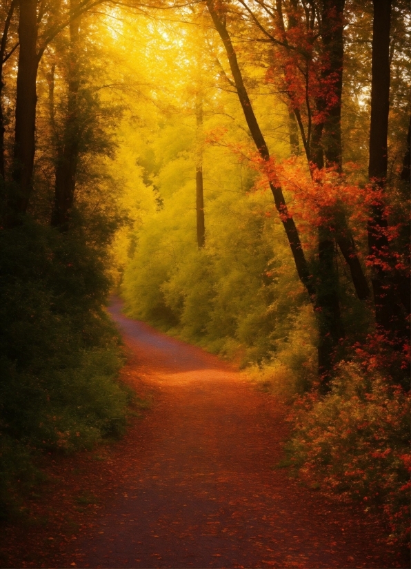 Plant, Natural Landscape, Wood, People In Nature, Orange, Trunk