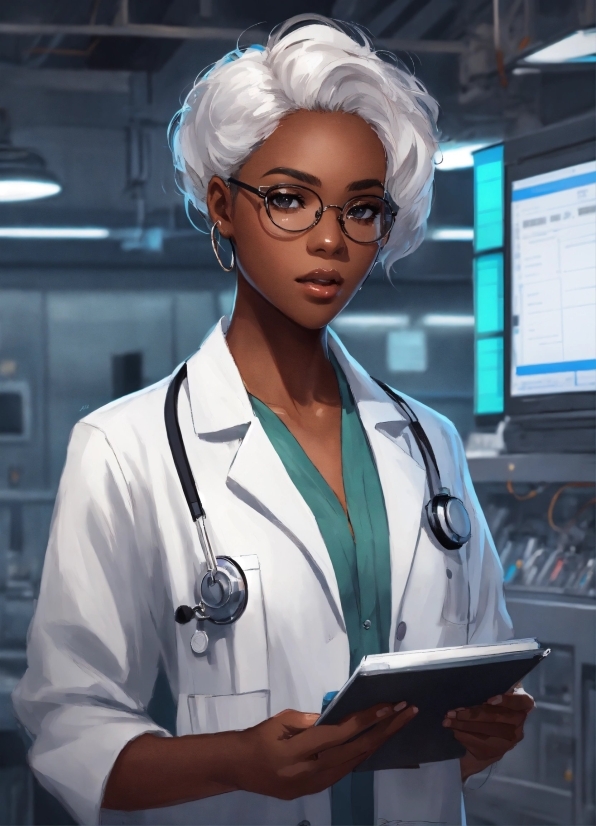 Poster Avengers, Glasses, Vision Care, White Coat, Health Care Provider, Medical Assistant