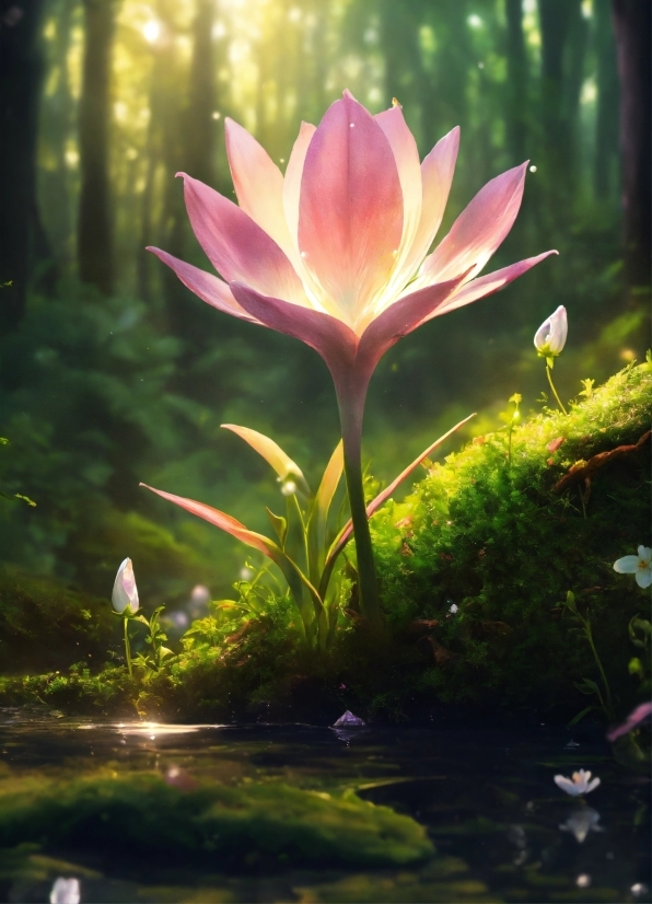 Product Content Creator, Flower, Plant, Lotus, Petal, Natural Landscape