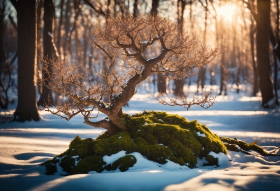 Professional Content Creator, Atmosphere, Plant, Snow, Nature, Wood