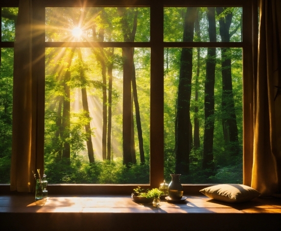 Property, Plant, Light, Nature, Wood, Botany