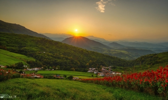 Sky, Mountain, Plant, Cloud, Ecoregion, Natural Landscape