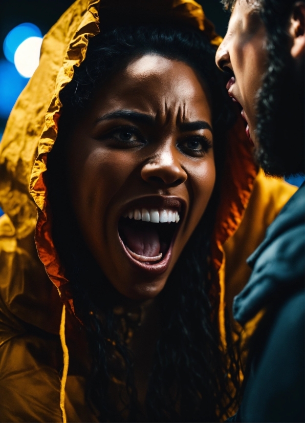 Smile, Temple, Happy, Headgear, Entertainment, Black Hair